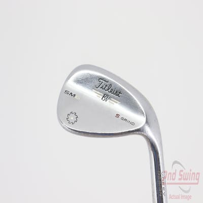 Titleist Vokey SM6 Tour Chrome Wedge Sand SW 54° 10 Deg Bounce SM6 BV Steel Wedge Flex Right Handed 35.25in