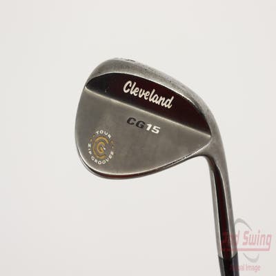 Cleveland CG15 Black Pearl Wedge Sand SW 54° 14 Deg Bounce Cleveland Traction Wedge Steel Wedge Flex Right Handed 35.75in