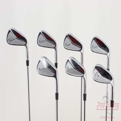 TaylorMade 2023 P7MC Iron Set 4-PW Stock Steel Shaft Steel Stiff Right Handed 37.5in
