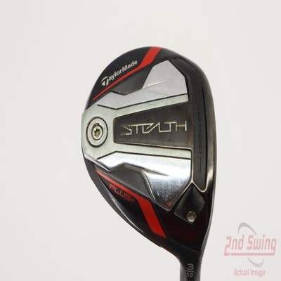 TaylorMade Stealth Plus Fairway Wood 3 Wood 3W 15° HZRDUS Smoke Blue RDX PVD 70 Graphite Stiff Right Handed 43.25in