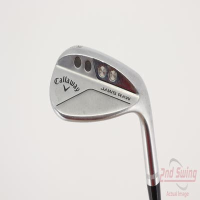 Callaway Jaws Raw Chrome Wedge Lob LW 58° 10 Deg Bounce S Grind Dynamic Gold Spinner TI Steel Wedge Flex Right Handed 34.5in