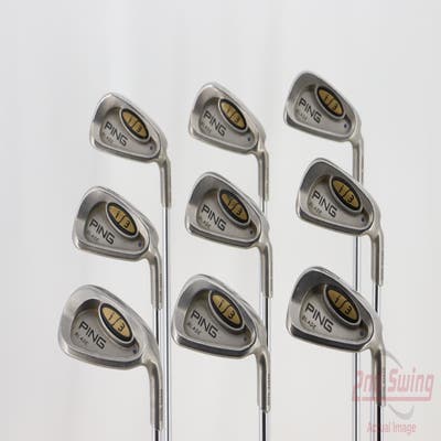 Ping i3 Blade Iron Set 3-PW SW Ping JZ Steel Stiff Right Handed Blue Dot 38.25in