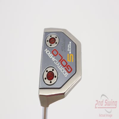 Titleist Scotty Cameron 2015 Golo 5 Dual Balance Putter Steel Left Handed 34.5in