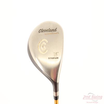 Cleveland Launcher Fairway Wood 3 Wood 3W 15° Fujikura Launcher Gold Graphite Stiff Right Handed 43.5in