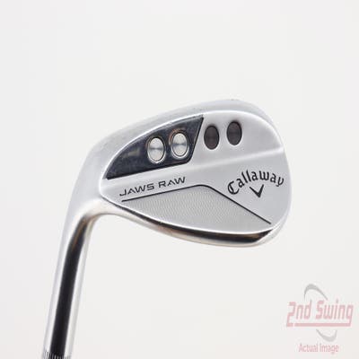 Callaway Jaws Raw Chrome Wedge Lob LW 60° 10 Deg Bounce S Grind Dynamic Gold Spinner TI Steel Stiff Left Handed 37.5in