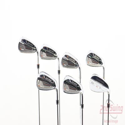 TaylorMade RSi 1 Iron Set 5-PW AW TM True Temper Reax 90 Steel Stiff Right Handed 38.75in