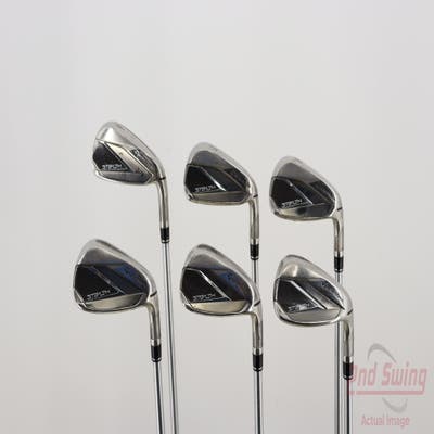 TaylorMade Stealth Iron Set 6-PW AW FST KBS Tour C-Taper 105 Graphite Regular Right Handed 38.0in