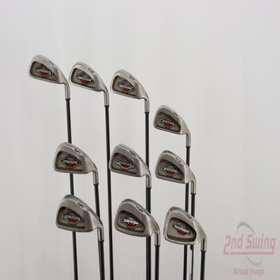 Callaway 1996 Big Bertha Iron Set 1-PW Callaway RCH 96 Graphite Stiff Right Handed 36.25in