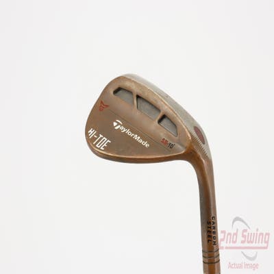 TaylorMade Milled Grind HI-TOE 3 Copper Wedge Lob LW 60° 10 Deg Bounce Dynamic Gold Tour Issue S400 Steel Senior Right Handed 35.0in