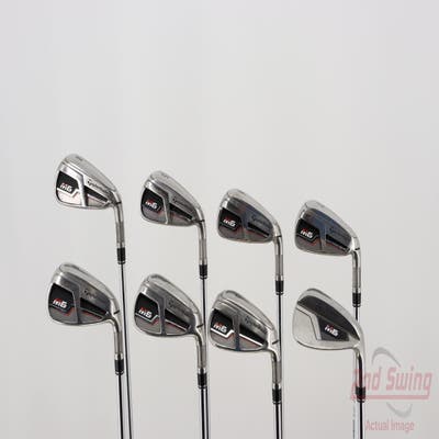 TaylorMade M6 Iron Set 4-PW AW FST KBS MAX 85 Steel Regular Right Handed 38.75in