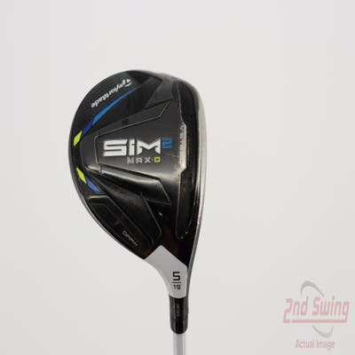 TaylorMade SIM MAX Fairway Wood 5 Wood 5W 19° Aldila NV Ladies 45 Graphite Ladies Right Handed 41.0in