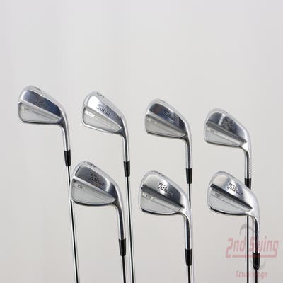 Titleist 2023 T100 Iron Set 5-PW Project X Rifle 6.5 Steel X-Stiff Right Handed 38.0in