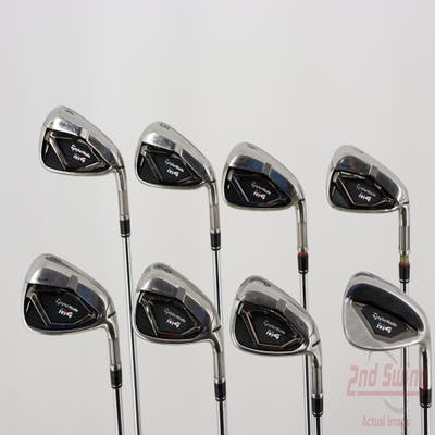 TaylorMade M4 Iron Set 4-PW AW FST KBS MAX 85 Steel Stiff Right Handed 39.0in