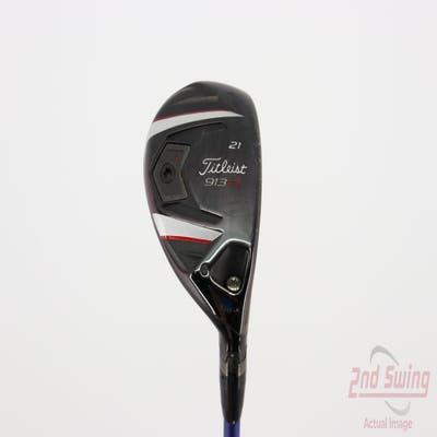 Titleist 913H Hybrid 4 Hybrid 21° Mitsubishi Diamana S+ Blue 72 Graphite Regular Right Handed 40.25in