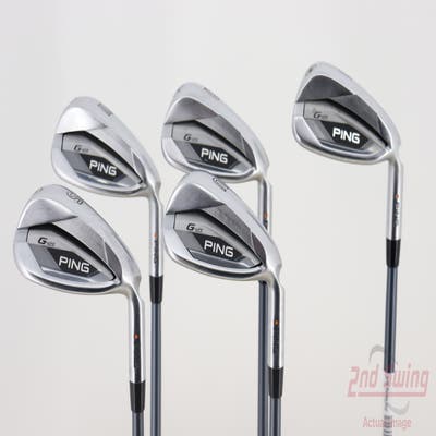 Ping G425 Iron Set 8-PW AW SW ALTA CB Slate Graphite Regular Right Handed Orange Dot 36.75in