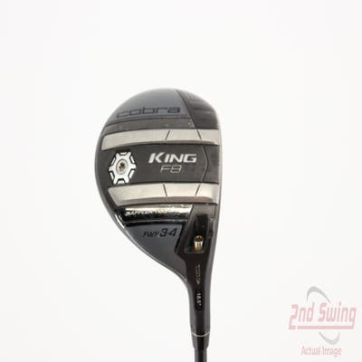 Cobra King F8 Fairway Wood 3-4 Wood 3-4W 15.5° Aldila NV 2KXV Blue 70 Graphite Stiff Right Handed 41.75in