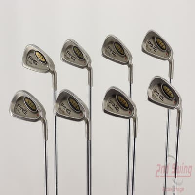 Ping i3 Blade Iron Set 3-PW Ping JZ Steel Stiff Right Handed Red dot 38.0in