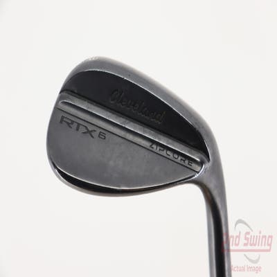 Cleveland RTX 6 ZipCore Black Satin Wedge Lob LW 58° 12 Deg Bounce Dynamic Gold Spinner TI Steel Wedge Flex Right Handed 35.25in