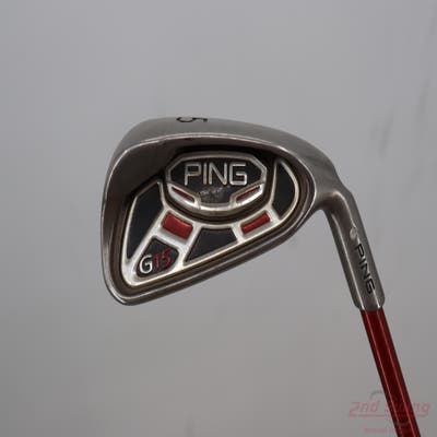 Ping G15 Single Iron 5 Iron Ping TFC 149I Graphite Stiff Right Handed White Dot 39.25in