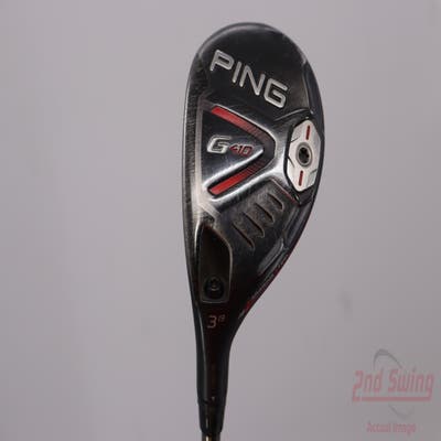 Ping G410 Hybrid 3 Hybrid 19° UST Mamiya Recoil 95 F4 Graphite Stiff Left Handed Black Dot 39.25in