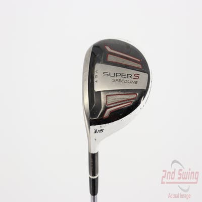 Adams Speedline Super S Fairway Wood 3 Wood 3W 15° Adams Matrix HD Radix 5.1 FW Graphite Stiff Left Handed 42.5in