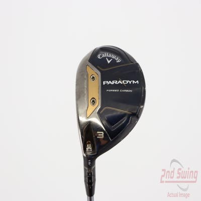 Callaway Paradym Fairway Wood 3 Wood 3W 15° PX HZRDUS Silver Gen4 60 Graphite Stiff Left Handed 43.0in