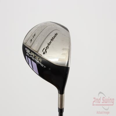 TaylorMade Burner Superfast Fairway Wood 3 Wood 3W 15° Stock Graphite Shaft Graphite Ladies Right Handed 42.5in