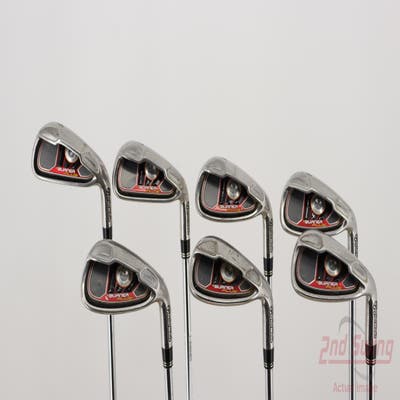 TaylorMade Burner Plus Iron Set 6-PW AW SW TM Burner Superfast 85 Steel Regular Right Handed 37.5in