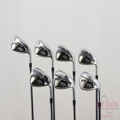 Callaway Apex DCB 21 Iron Set 5-PW AW UST Mamiya Recoil Dart 85 Graphite Regular Right Handed 38.25in