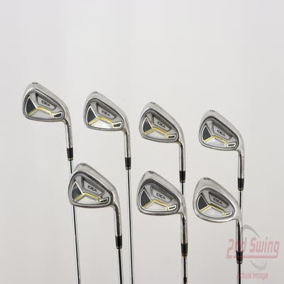 Adams Idea A7 Iron Set 5-PW SW Dynalite Gold SL S300 Steel Regular Right Handed 38.0in