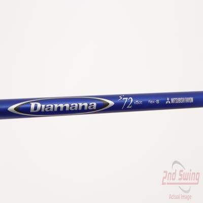 Used W/ Titleist RH Adapter Mitsubishi Rayon Diamana S+ 72 Fairway Shaft Stiff 41.5in