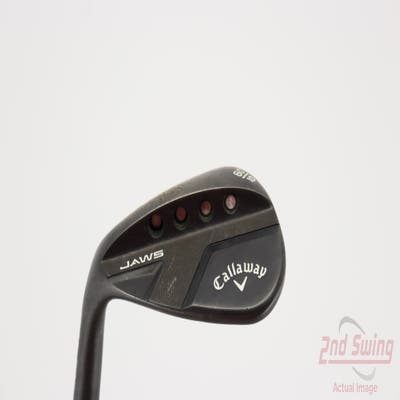 Callaway Jaws Full Toe Raw Black Wedge Lob LW 60° 10 Deg Bounce True Temper Dynamic Gold 115 Steel Wedge Flex Left Handed 35.0in