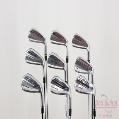 TaylorMade P-790 Iron Set 3-PW AW True Temper Dynamic Gold 105 Steel Stiff Right Handed 38.0in