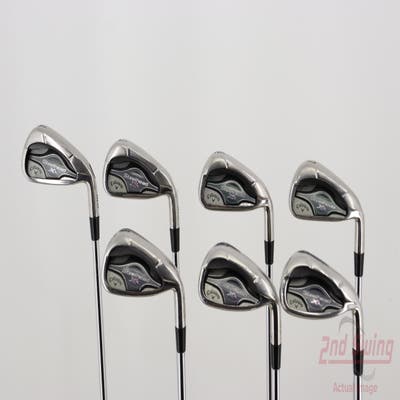 Callaway Steelhead XR Iron Set 4-PW FST KBS Tour 105 Steel Stiff Right Handed 38.0in