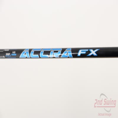 Used W/ TaylorMade RH Adapter Accra FX 3.0 100 Fairway Shaft Regular 43.25in