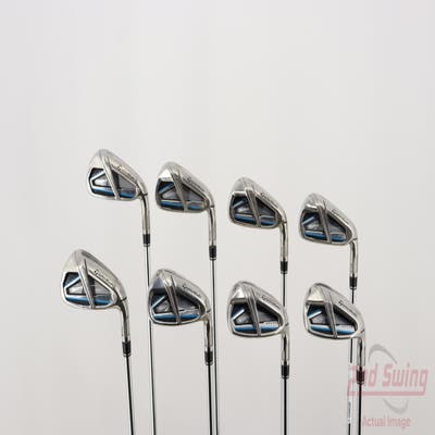 TaylorMade SIM MAX OS Iron Set 4-PW AW FST KBS MAX 85 Steel Regular Right Handed 38.5in