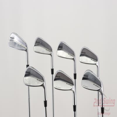 Ping Blueprint Iron Set 4-PW Dynamic Gold Tour Issue S200 Steel Stiff Right Handed Black Dot 38.5in