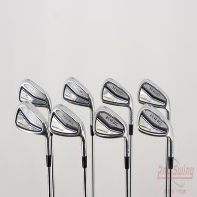 Cobra King Forged One Length Iron Set 4-PW GW FST KBS Tour FLT Steel Stiff Right Handed 37.5in