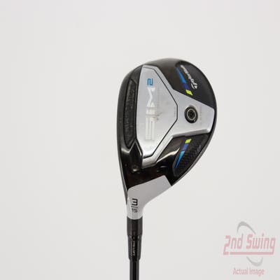 TaylorMade SIM2 Titanium Fairway Wood 3 Wood 3W 15° MCA Tensei AV Blue Raw 65 Graphite Stiff Left Handed 43.0in