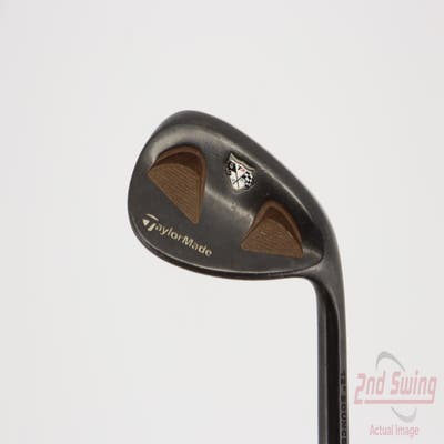 TaylorMade Rac Black TP Wedge Sand SW 56° 12 Deg Bounce Stock Steel Shaft Steel Wedge Flex Right Handed 35.25in