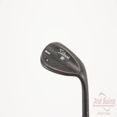 Titleist Vokey SM6 Jet Black Wedge Lob LW 60° 8 Deg Bounce M Grind SM6 BV Steel Wedge Flex Right Handed 34.75in