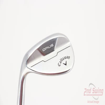 Callaway Opus Brushed Chrome Wedge Gap GW 50° 10.5 Deg Bounce Dynamic Gold Mid 115 Wedge Steel Wedge Flex Left Handed 35.0in