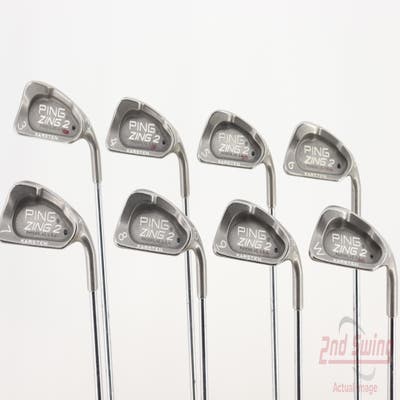 Ping Zing 2 Iron Set 3-PW Ping JZ Steel Stiff Right Handed Black Dot 38.0in