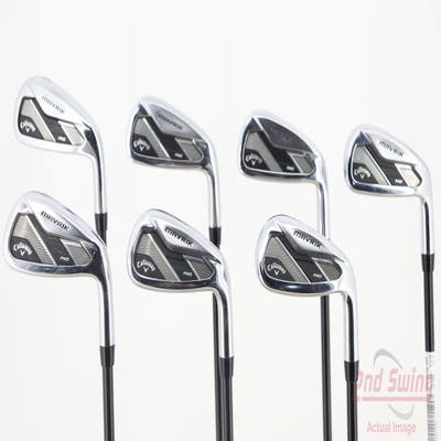 Callaway Mavrik Pro Iron Set 4-PW True Temper Elevate 95 Black Steel Stiff Right Handed 38.0in