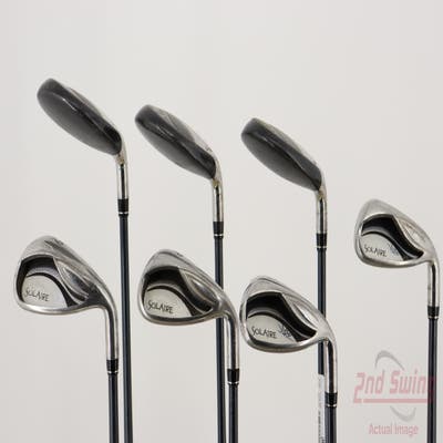 Callaway 2014 Solaire Combo Iron Set 5H 6H 7H 8-PW SW Callaway 55 Gram Graphite Ladies Right Handed 39.0in