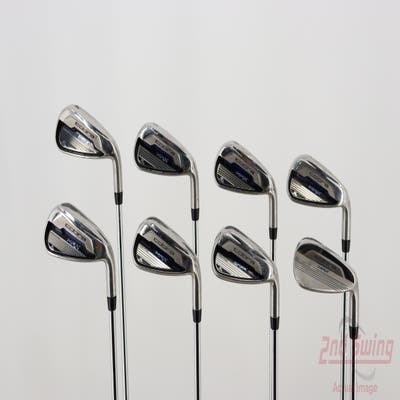 Cobra MAX Iron Set 4-PW AW Stock Steel Shaft Steel Stiff Right Handed 38.5in