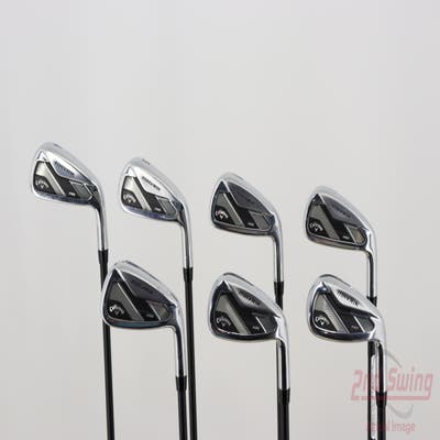 Callaway Mavrik Pro Iron Set 4-PW FST KBS 90 Graphite Stiff Right Handed 38.0in