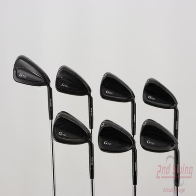 Ping G710 Iron Set 4-PW Ping AWT Steel Stiff Right Handed Black Dot 38.25in