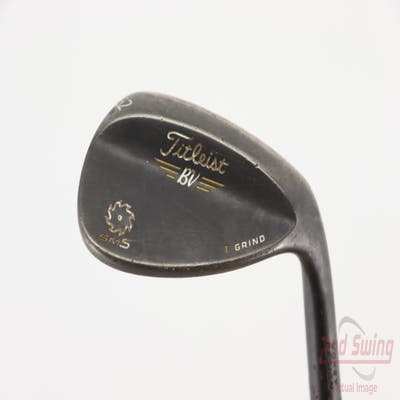 Titleist Vokey SM5 Raw Black Wedge Lob LW 62° 8 Deg Bounce T Grind Titleist SM5 BV Steel Wedge Flex Right Handed 35.0in