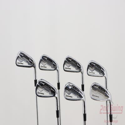 TaylorMade SLDR Iron Set 4-PW FST KBS C-Taper 90 Steel Regular Right Handed 38.25in